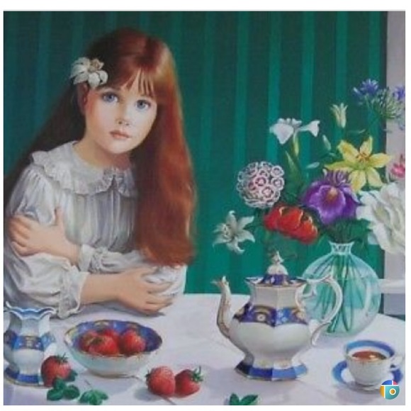 Patti Bannister print! “Strawberries”! - Picture 1 of 1